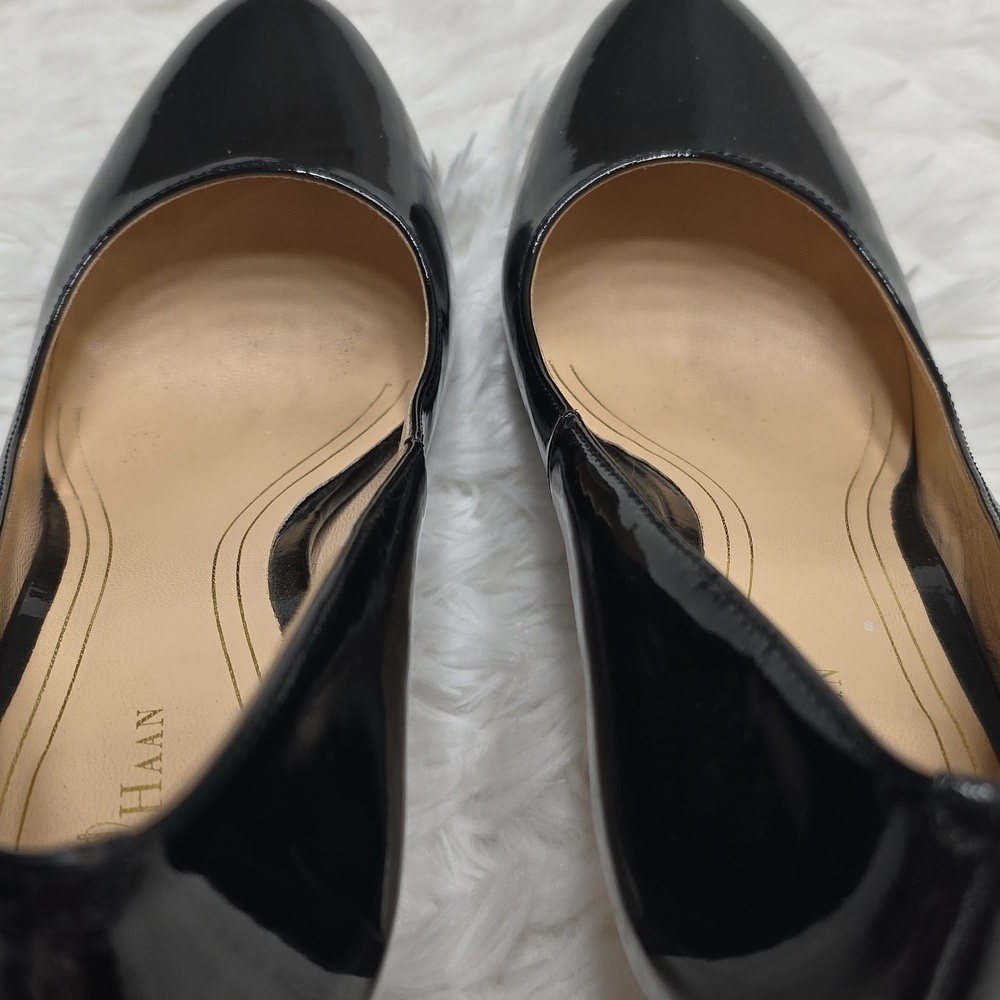 Cole Haan Chelsea Nike Air Black Patent Leather Heels. Size 9.5 - Picture 4 of 9